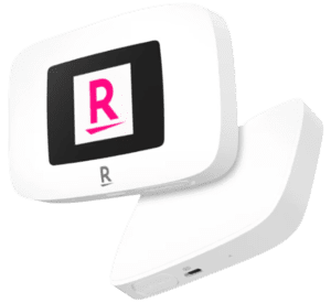 ポケットWiFi「Rakuten WiFi Pocket 2C/Platinum」の端末イメージ画像