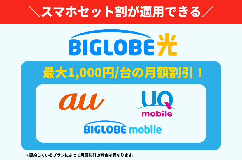 ビッグローブ光がおすすめの人