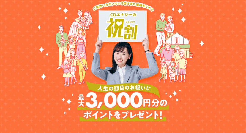 祝割キャンペーンのイメージ