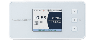 モバイルルーター最新機種Speed Wi-Fi 5G X12