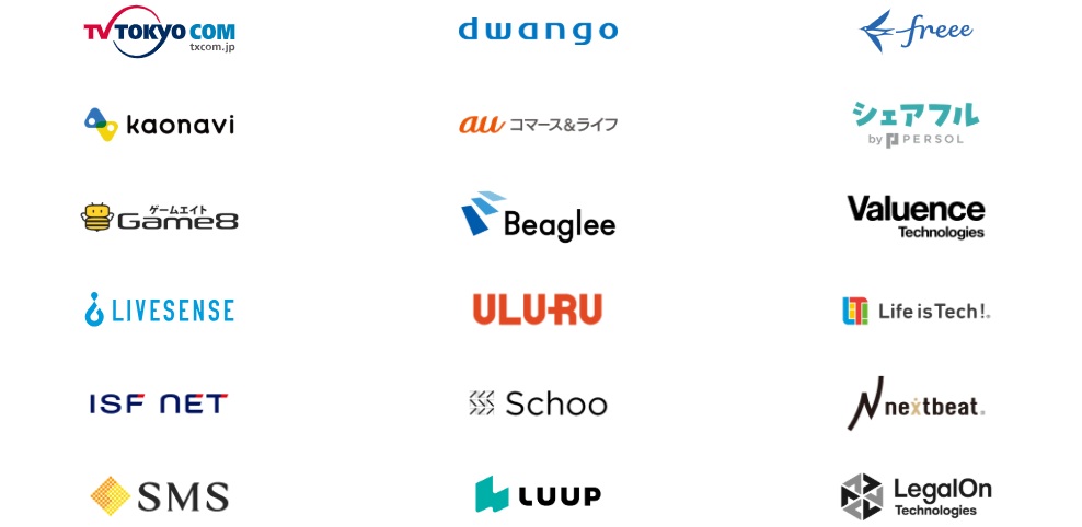 ランサーズテックエージェントの紹介先企業例