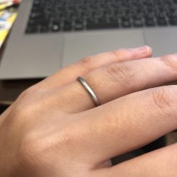 ティファニーの結婚指輪
