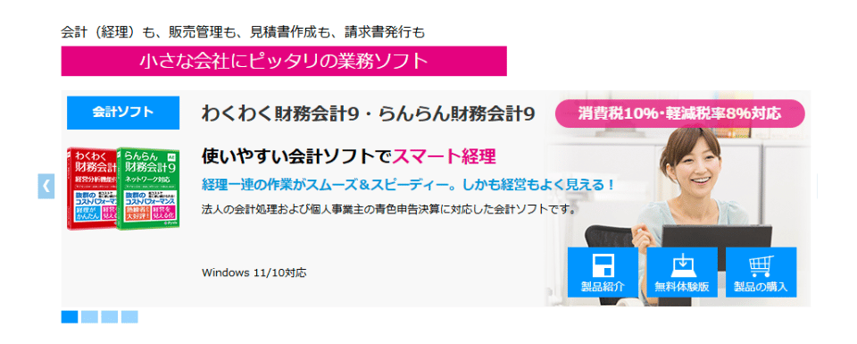 わくわく財務会計/らんらん財務会計