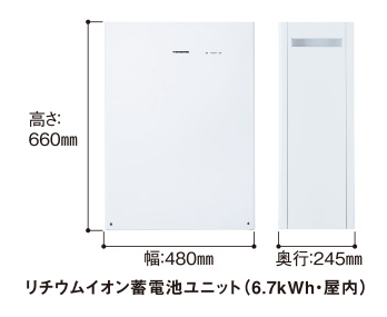 Panasonicの蓄電池