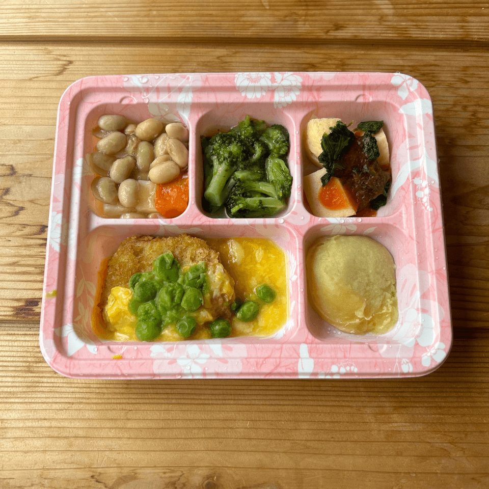 健康直球便の冷凍弁当