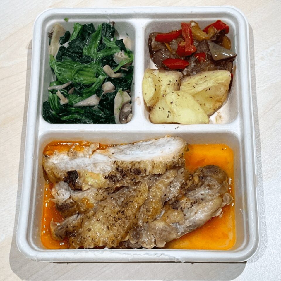 ハーブ香る鶏モモ肉のロースト