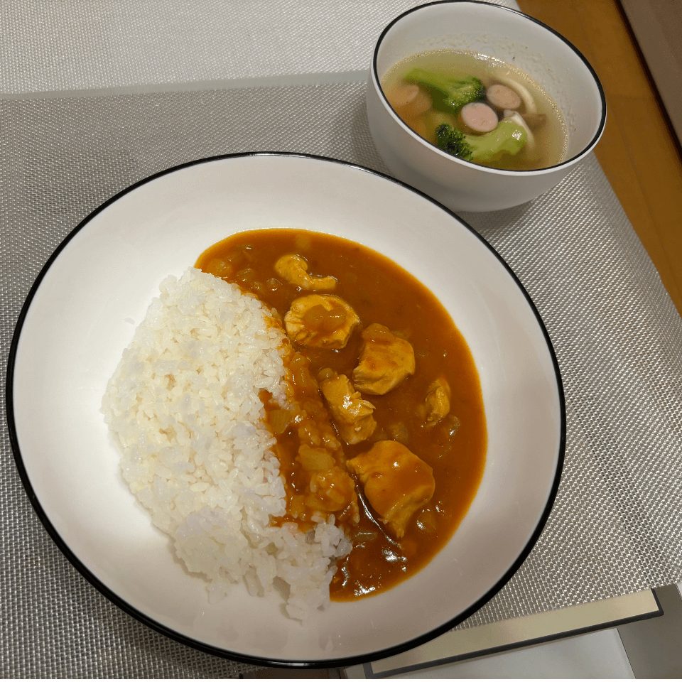 バターチキンカレーセット