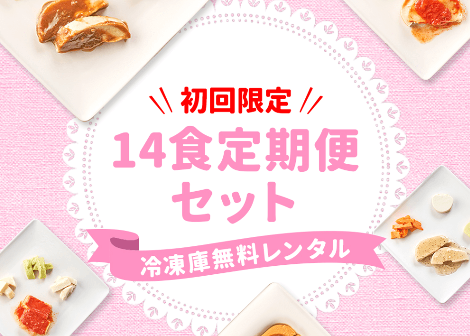 初回限定で14食セット定期購入が59%オフ