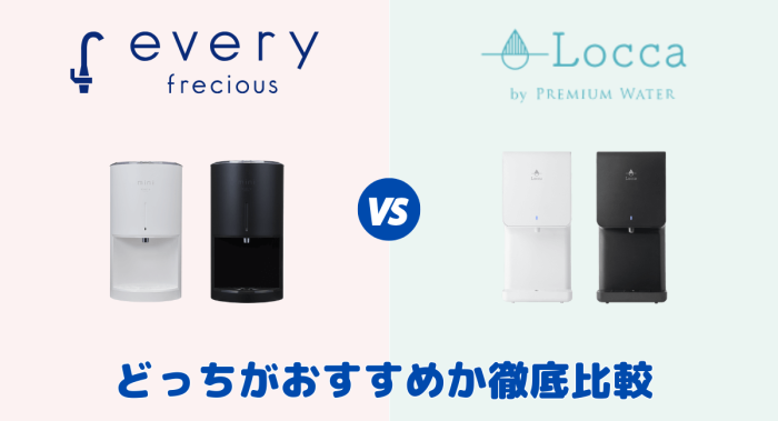 エブリィフレシャスミニとLoccaリッタはどっちがおすすめ？