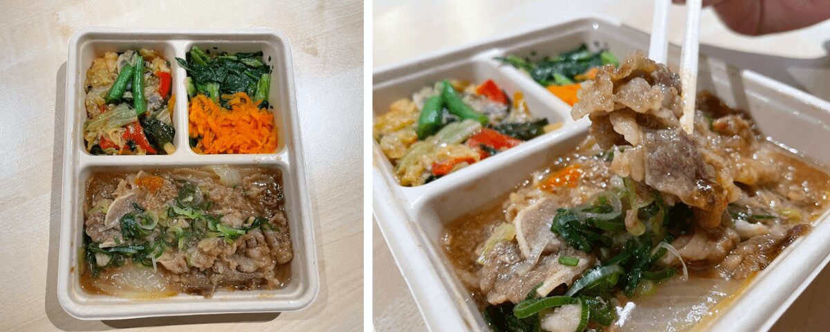 定番人気！旨みタレを絡めた牛バラ焼肉