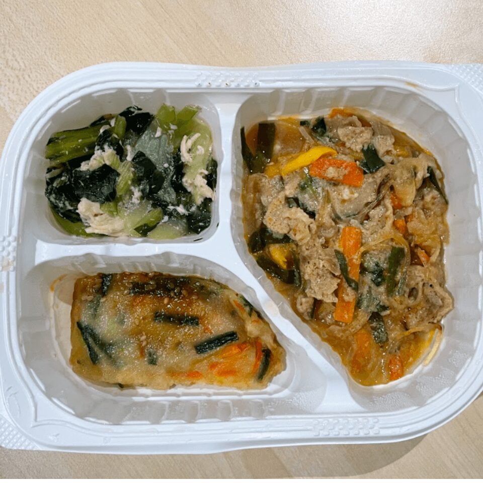 甘辛だれの焼き肉プレート（プルコギ風）