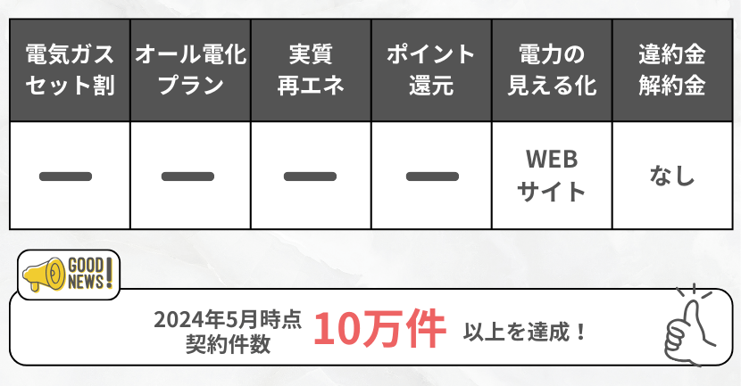 シン・エナジーの特徴