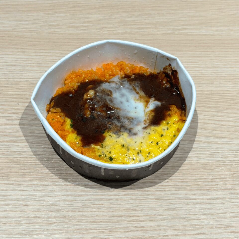 ごろっとチキンのとろ～りオムライス