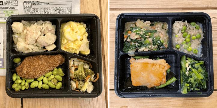 つるかめキッチンを試食している様子