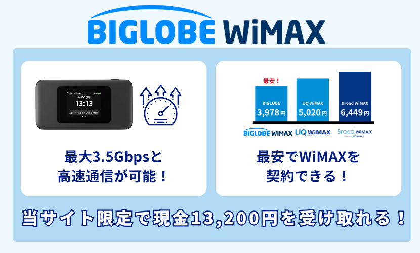 BIGLOBE WiMAX