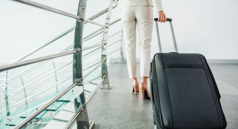 国内旅行・出張する人