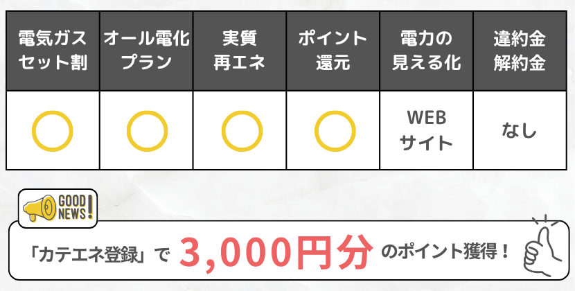 CDエナジーダイレクトの特徴CPありミニ