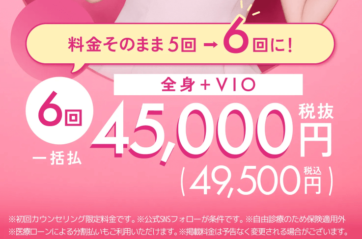 エミナルクリニックキャンペーン情報