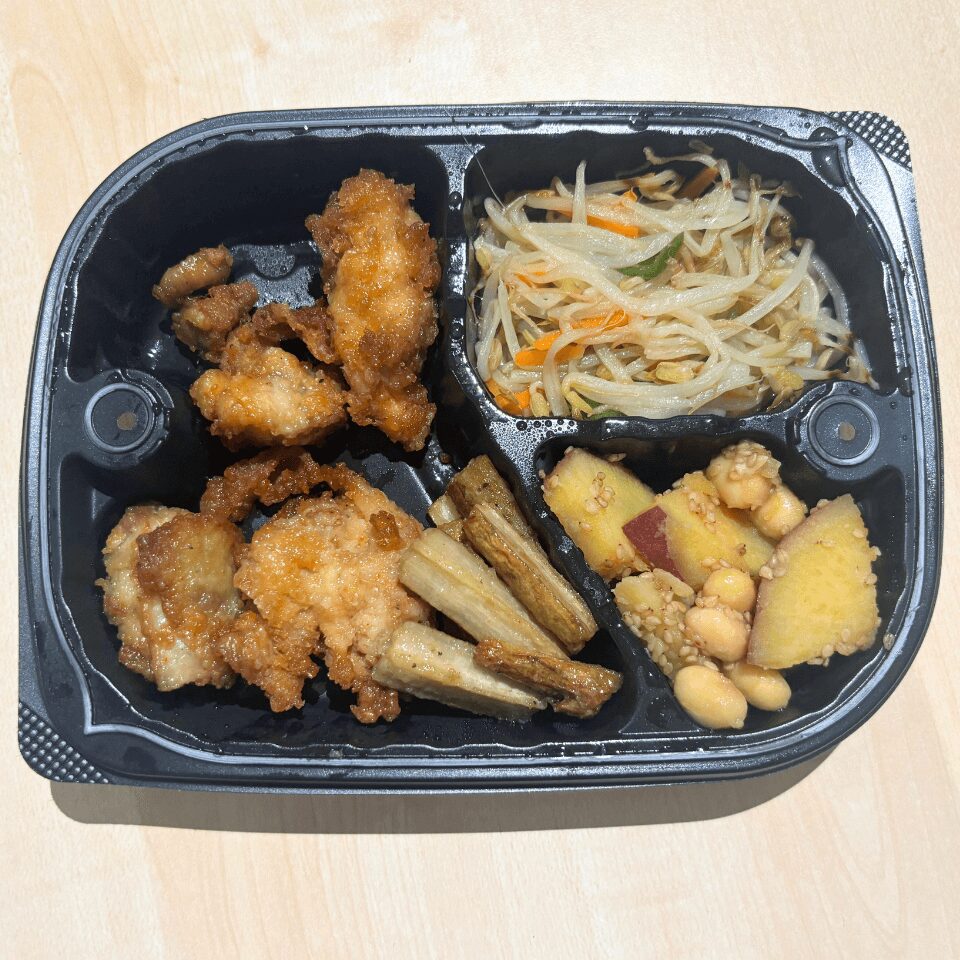 日南どりとごぼうの唐揚げ