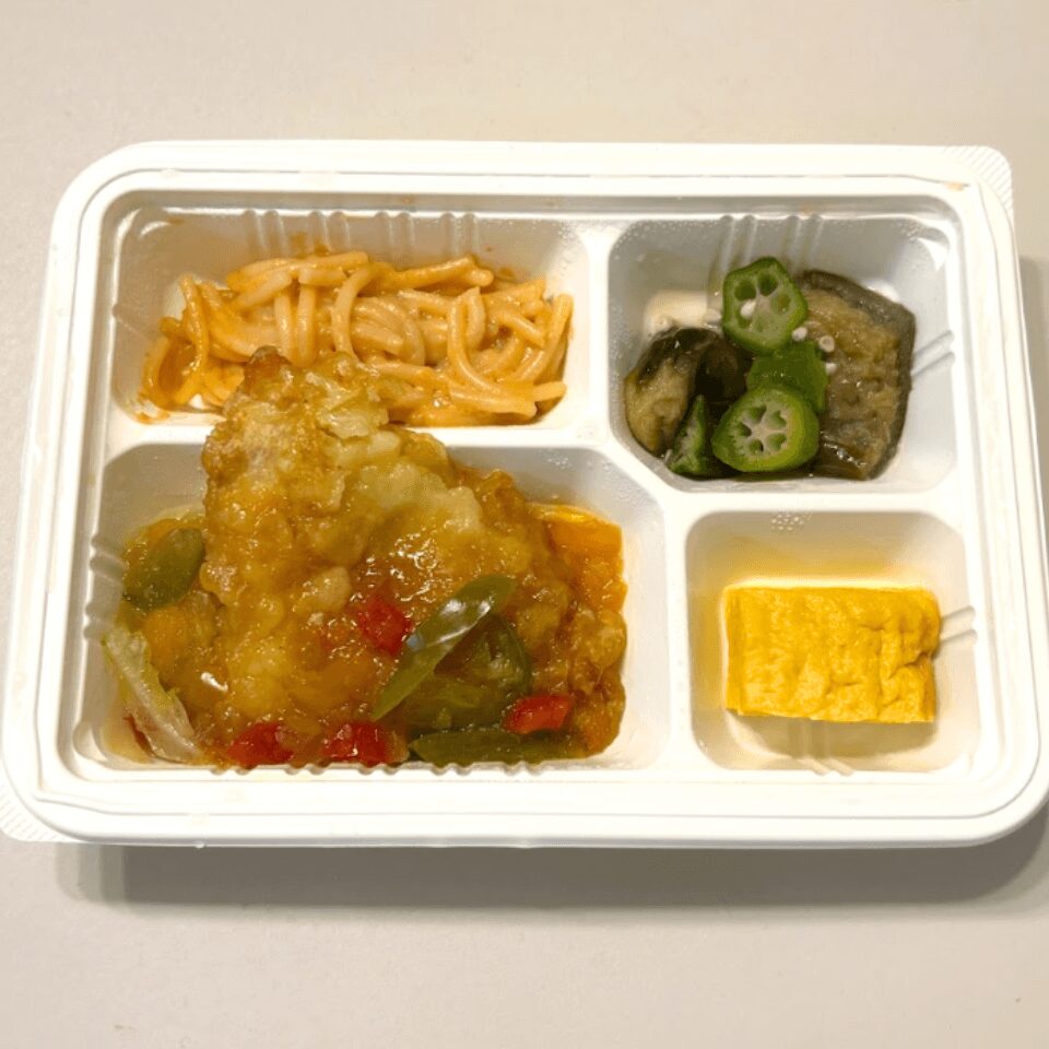 魚の天ぷらみぞれがけ