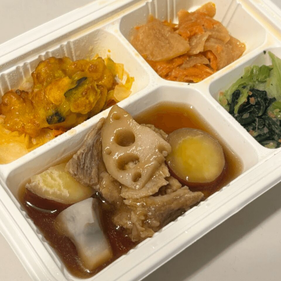 豚肉とさつまいものてりてり煮