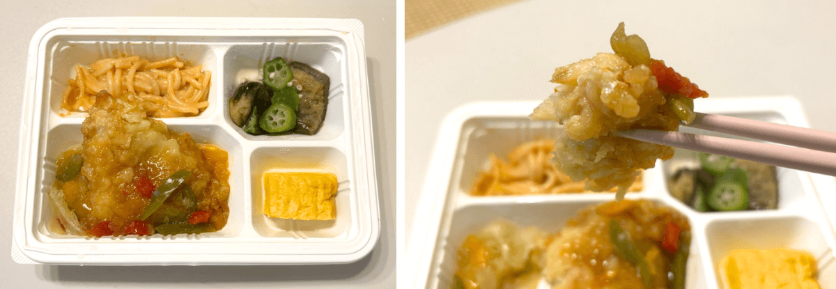 魚の天ぷらみぞれがけ