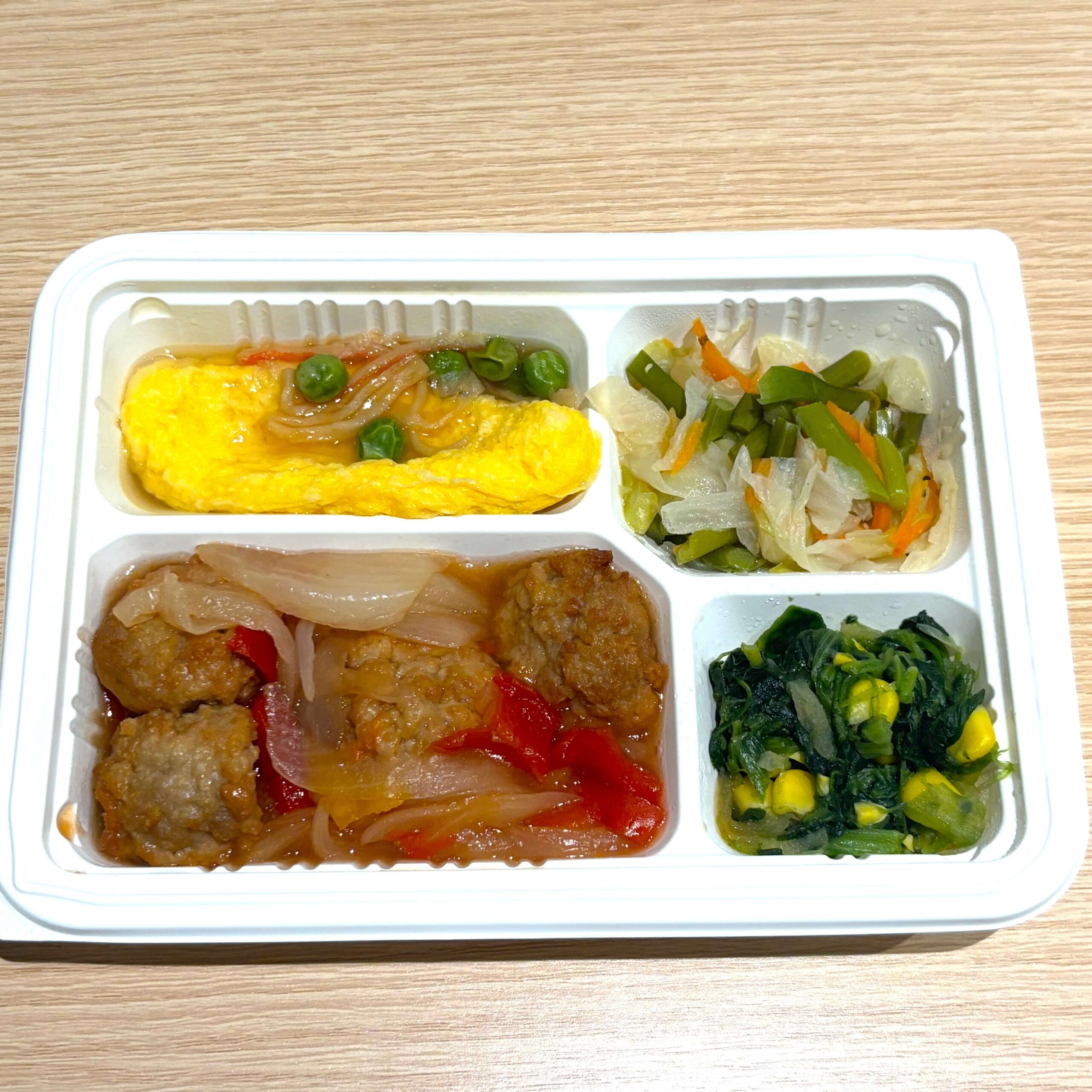 肉団子の中華甘酢あんかけ（ほどよくやわらか食）