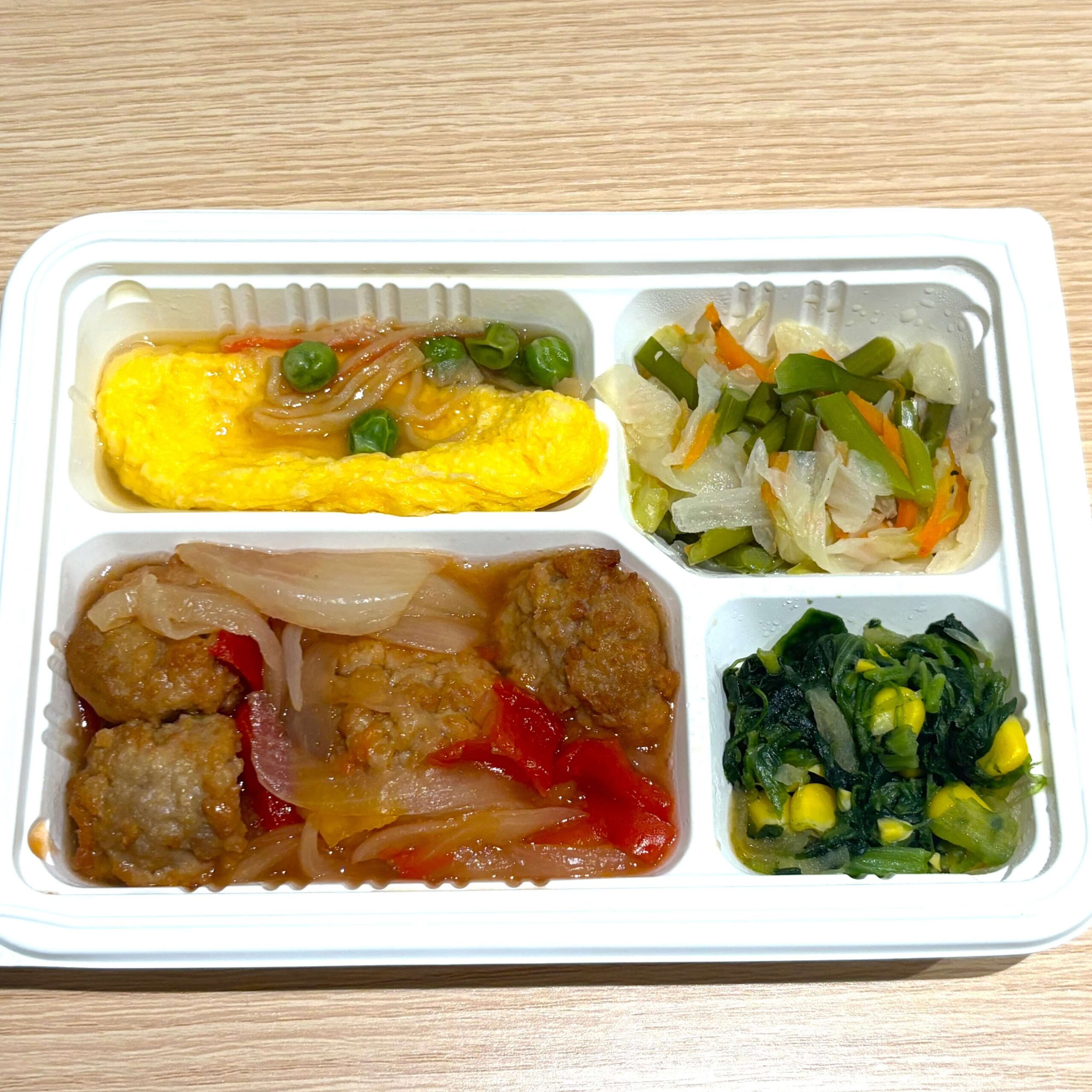 肉団子の中華甘酢あんかけ（ほどよくやわらか食）