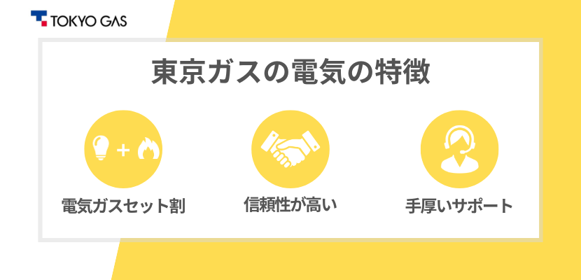 東京ガス 電気の特徴