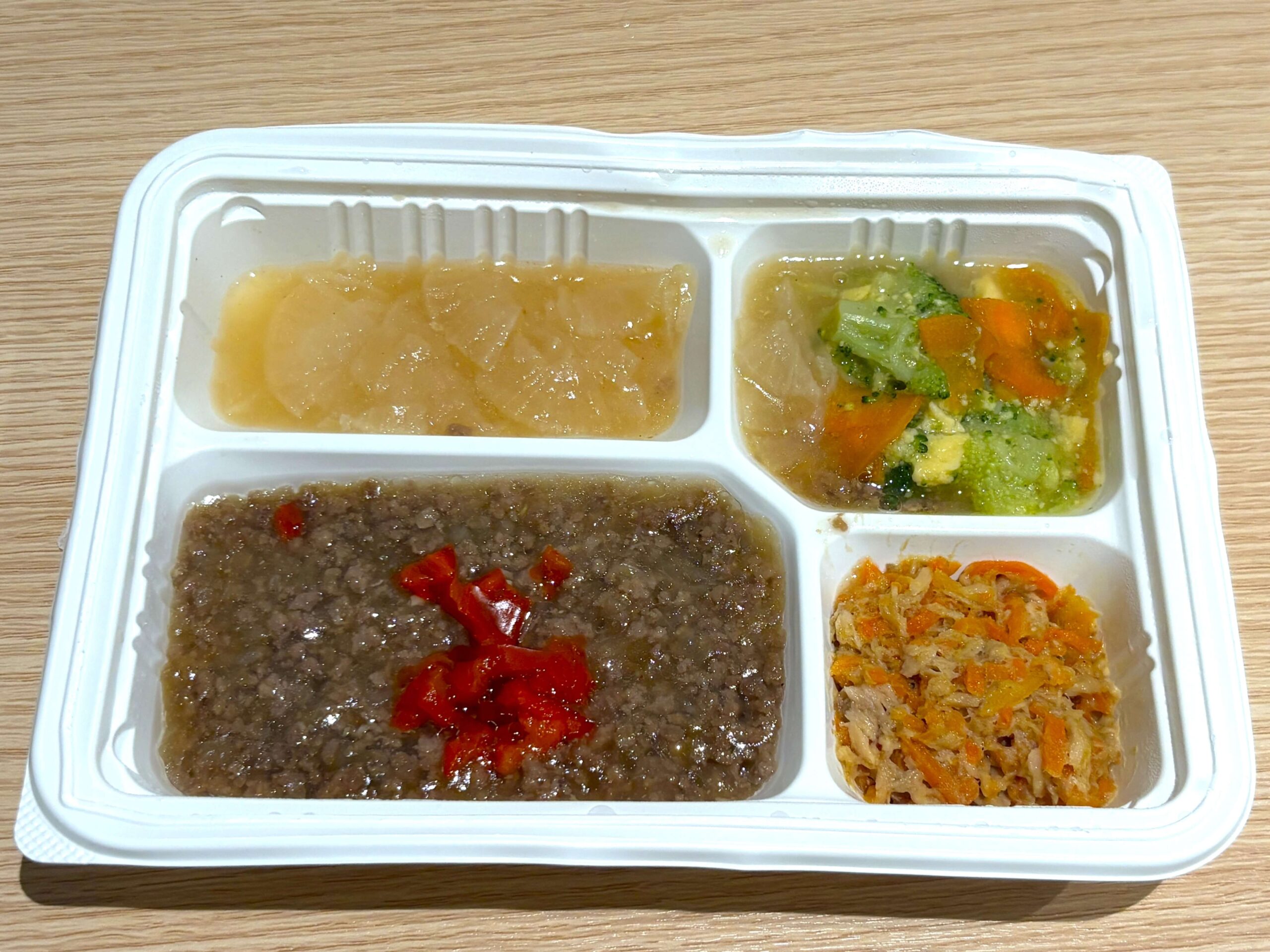 牛肉のオイスターソース煮(かなりやわらか食)