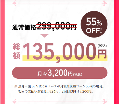 ブリリアスキンクリニックキャンペーン情報