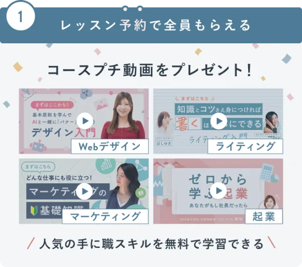 SHElikes（シーライクス）・コースプチ動画をプレゼント！