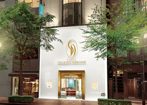 ダイヤモンドシライシ 銀座並木通り店 外観