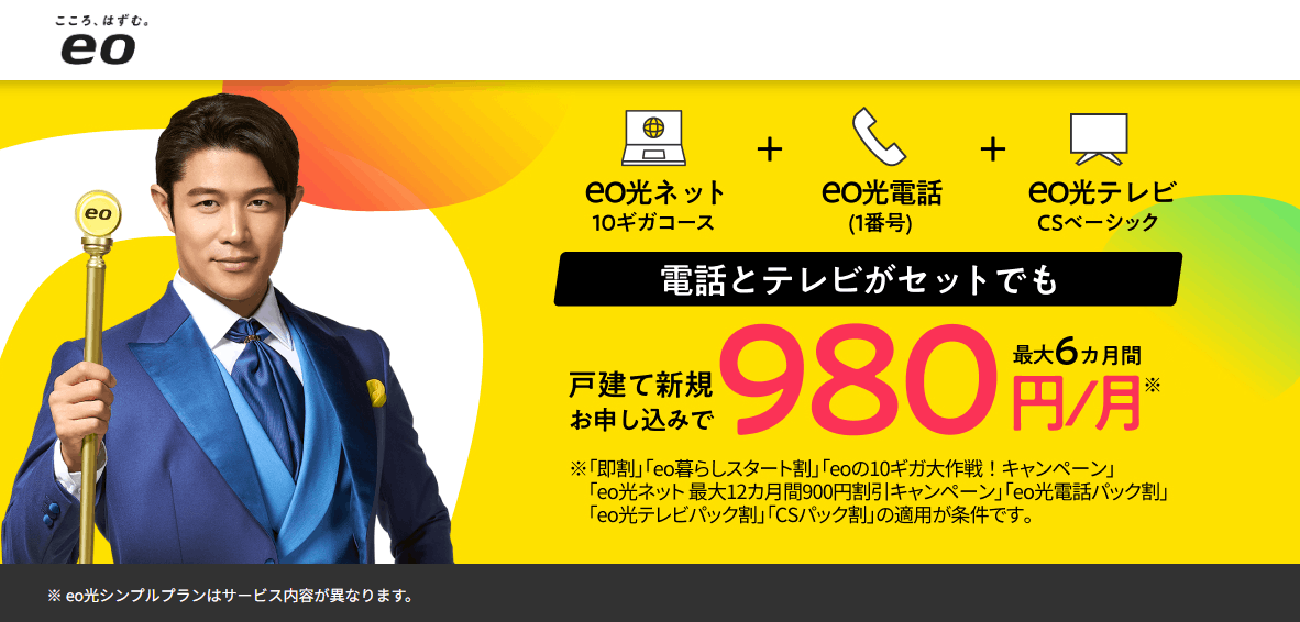 関西エリア限定の高速インターネット回線