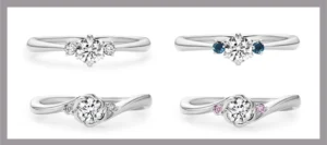 トレセンテ ブライダルフェア サイドストーンカスタマイズ