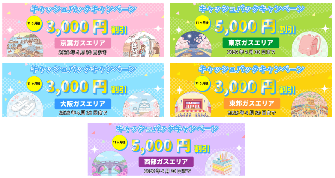 エルピオガスの2026年4月キャンペーン