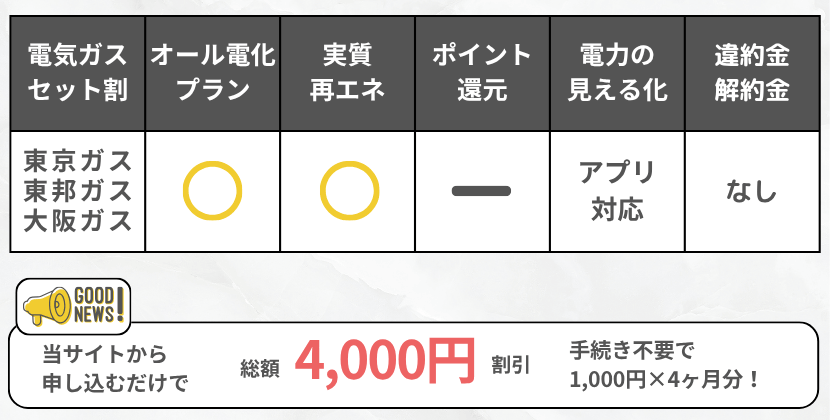 オクトパスエナジーの特徴ミニ