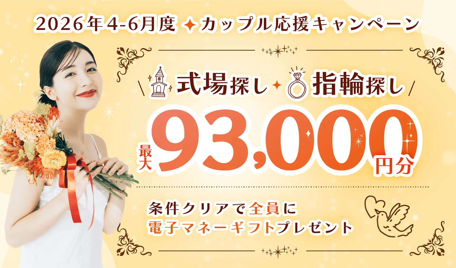 マイナビウエディングのカップル応援キャンペーン