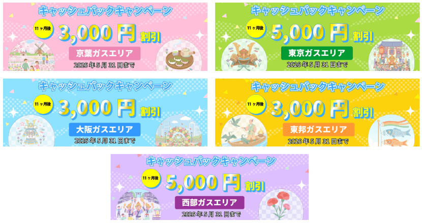 エルピオガスの2026年5月キャンペーン