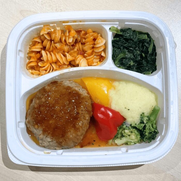 ハンバーグおろしソース弁当